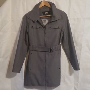 Metro lined gray dress jacket size small